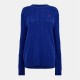 пуловер,дамски,плетени,дрехи,polo,ralph,lauren,women's,cable,knit,oversized,crew,neck,jumper,midnight,cobalt