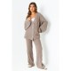 жилетка,дамски,плетени,дрехи,missy,empire,chunky,knit,cardigan,&,trouser,set,mocha