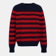 пуловер,дамски,плетени,дрехи,barbour,the,edit,by,alexa,dominic,striped,crew,neck,jumper,navy,ruby