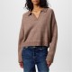 пуловер,дамски,плетени,дрехи,jack,wills,knit,polo,jumper,ld44,mocha