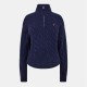 пуловер,дамски,плетени,дрехи,polo,ralph,lauren,women's,cable,crew,neck,jumper,hunter,navy