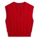 дамска,блуза,дамски,плетени,дрехи,polo,ralph,lauren,women,s,knitted,sweater,vest,rl,2000,red