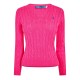 дамски,пуловер,дамски,плетени,дрехи,polo,ralph,lauren,women,s,cable,knit,v,neck,jumper,accent,pink