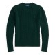 дамски,пуловер,дамски,плетени,дрехи,polo,ralph,lauren,women,s,cable,knit,v,neck,jumper,college,green