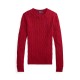 дамски,пуловер,polo,ralph,lauren,women,s,cable,knit,jumper,eaton,red