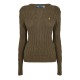 дамски,пуловер,дамски,плетени,дрехи,polo,ralph,lauren,women,s,cable,knit,jumper,harvest,olive