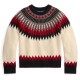дамски,пуловер,дамски,плетени,дрехи,polo,ralph,lauren,women,s,fair,isle,crew,neck,jumper,authentic,cream