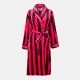дамска,рокля,дамски,пижами,dkny,women,s,fluffy,dressing,gown,hot,pink,stripe