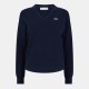 дамска,блуза,дамски,плетени,дрехи,lacoste,women,s,v,neck,knitted,sweater,vest,navy,blue