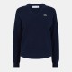 блуза,дамски,плетени,дрехи,lacoste,v,neck,sweater,navy,blue