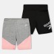 дрехи,за,училище,разпродажба,reebok,детски,къси,панталони,детски,облекла,reebok,2p,v,blk,sht,in99,silver