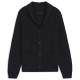 жилетка,мъжки,пуловери,boss,x,beckham,relaxed,fit,wool,cardigan,blue,409