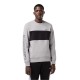 блуза,облекла,на,разпродажба,мъжки,пуловери,lacoste,crewneck,colour,block,sweatshirt,silver,black