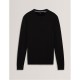 мъжки,пуловери,ted,baker,ted,merino,crewneck,sn00,black