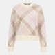 дамски,пуловер,дамски,плетени,дрехи,barbour,womens,sara,tartan,jumper,multi