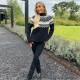 пуловер,дамски,плетени,дрехи,ax,paris,knitted,jumper,black