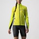 яке,дамски,жилетки,облекло,за,колоездене,castelli,squadra,stretch,women's,jacket,yellow,grey