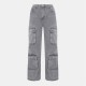 дънки,дамски,дънки,i,saw,it,first,cargo,pocket,detail,jeans,black