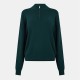 плетена,блуза,дамски,плетени,дрехи,jack,wills,women's,1,4,zip,knitted,top,dark,green