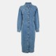 дамска,пола,поли,и,къси,панталони,hugo,women,s,gesina,denim,skirt,bright,blue