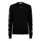 пуловер,мъжки,пуловери,off,white,men's,diagonal,arrow,crew,neck,jumper,black,0001