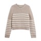 дамски,пуловер,barbour,women,s,crew,neck,jumper,light,sand,stp