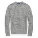 пуловер,мъжки,пуловери,polo,ralph,lauren,cable,knit,jumper,fawn,grey