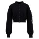 дамски,плетени,дрехи,barbour,international,womens,gigi,knitted,bomber,black