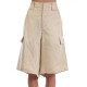 къси,панталони,мъжки,къси,панталони,off,white,linen,cargo,shorts,beige
