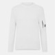 пуловер,мъжки,пуловери,cp,company,men's,lens,knitted,crew,neck,jumper,gauze,white,103