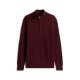 tommy,hilfiger,half,zip,sweater,deep,burg,xih