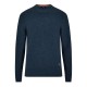 пуловер,мъжки,пуловери,ps,paul,smith,men's,waffle,knitted,crew,neck,jumper,blue,76