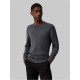 блуза,мъжки,пуловери,calvin,klein,merino,crew,neck,pullover,sweater,grey,heather