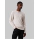 блуза,мъжки,пуловери,calvin,klein,merino,crew,neck,pullover,sweater,stony,beige