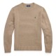 блуза,мъжки,пуловери,polo,ralph,lauren,crew,neck,knit,sweater,bronze,melange