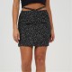 дамска,пола,brave,soul,womens,tie,detail,mini,skirt,in,abstract,animal,print,black,white