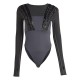 дамски,топове,adidas,originals,adidas,version,santiago,bodysuit,womens,black