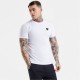 тениска,облекла,на,разпродажба,мъжки,тениски,siksilk,musc,fit,tee,sn44,white