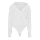 дамски,топове,good,american,women,s,poplin,bodysuit,white