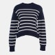 пуловер,barbour,emery,striped,crew,neck,jumper,navy,cloud