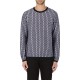 мъжки,пуловери,мъжки,тениски,emporio,armani,emporio,pattern,knit,sn99,navy,blue