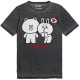 дамски,тениски,дамски,топове,line,friends,print,ts,99,brown,&,cony