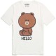 дамски,тениски,дамски,топове,line,friends,print,ts,99,hello,ladies