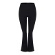 панталони,дамски,чорапогащи,и,клинове,dkny,women's,high,waist,flared,trousers,black