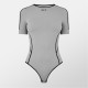 дамски,топове,off,white,women's,seamless,bodysuit,grey