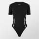 дамски,топове,off,white,women's,seamless,bodysuit,black