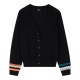 пуловер,дамски,плетени,дрехи,ps,paul,smith,women's,crew,neck,jumper,black