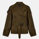 дамски,якета,и,палта,french,connection,women's,denby,weather,resistant,belted,trench,coat,khaki