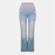 дамски,дънки,mamalicious,vmgmni,flrd,jn,ld99,lght,blue,denim