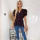 дамски,топове,ax,paris,and,pink,floral,wrap,top,black